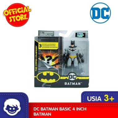 Mainan Figur DC Batman Basic 4 Inch Batman