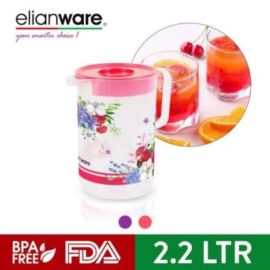 ELIANWARE Set Water Jug Pitcher Teko Air 2,2 Liter - Random
