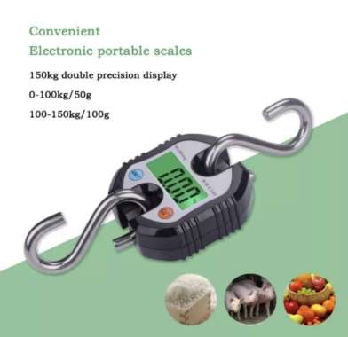 Timbangan Gantung Koper 150Kg Digital Hanging Crane 150 kg