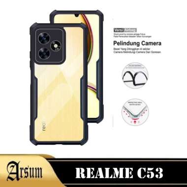 PROMO Case Transparan REALME C53 Softcase Cover Airbag hardcase silicon terbaru REALME C53