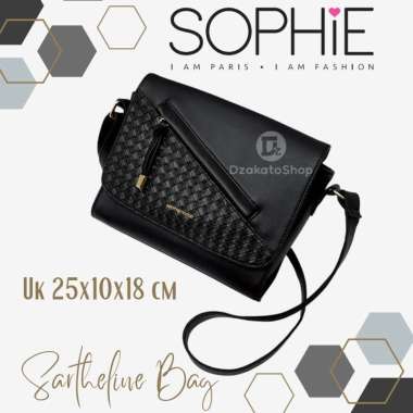 Tas Selempang Wanita Fashion Sophie Martin Paris Sartheline Black Termurah Terbaru Katalog 2023 Keki