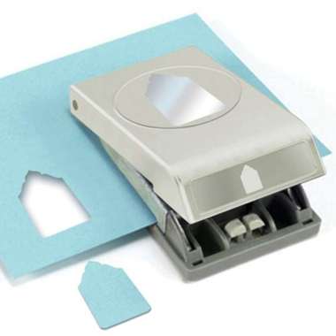 pembolong kertas tag - flourish tag punch paper puncher punch Multicolor