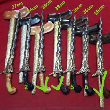 keris nogo sosro kinatah luk 13 kamardikan Multicolor