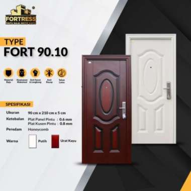 PINTU BAJA FORTRESS / PINTU RUMAH/ PINTU BAJA FORT 90.10 90X210