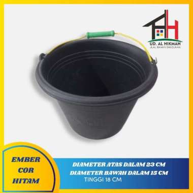 Ember Cor 14 Hitam Ember Timba Plastik Anti Pecah DJP 14