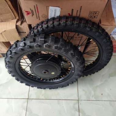 Velg Paketan Yamaha X Ride Cross Trail Ring 14X160 & 17X140 Plus Ban Multicolor