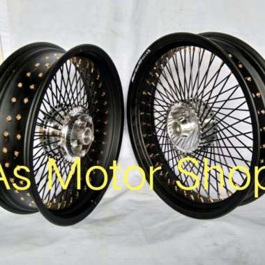 Velg Jari Jari Seribu Ring 17 New Cb150R Tiger Revo Cb150R Old Megapro Multicolor