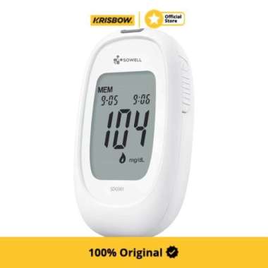 Sowell Blood Glucose Alat Pengukur Gula Darah Sdg-561