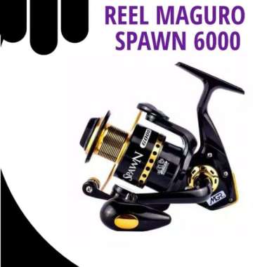 Reel Pancing Maguro Spawn 6000 - Toko Hobii Multicolor