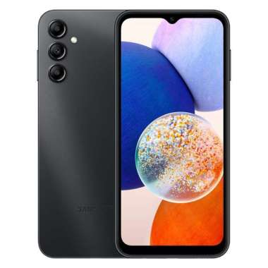 Samsung Galaxy A14 5G 6/128GB NFC + Adapter Charger 15W WARNA BLACK