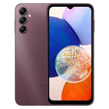 Samsung Galaxy A14 5G 6/128GB NFC + Adapter Charger 15W WARNA DARK RED