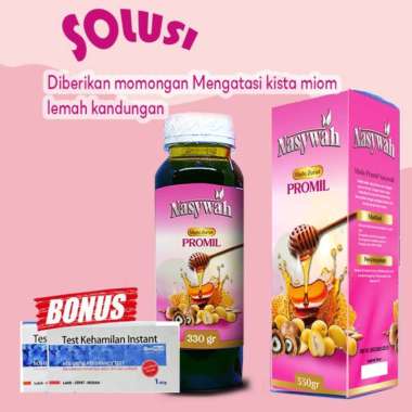 paket madu promil zuriat plus kapsul zuriat NASYWAH ZURIAT 99 60 KPL - MADU PROMIL MADU PROMIL