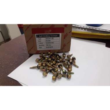Self Drilling Screw Baut Atap 12x25 Roofing Baja merk STAR