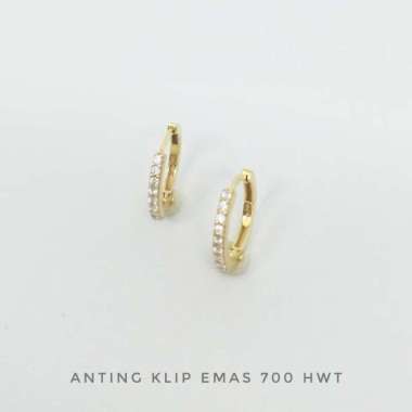 Anting Klip Emas HWT Kadar 700 Berat 2.88 gram