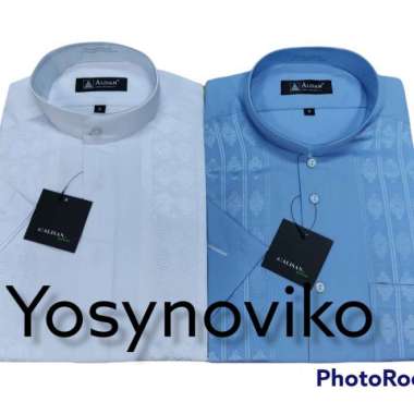 baju koko alisan pendek Multivariasi Multicolor