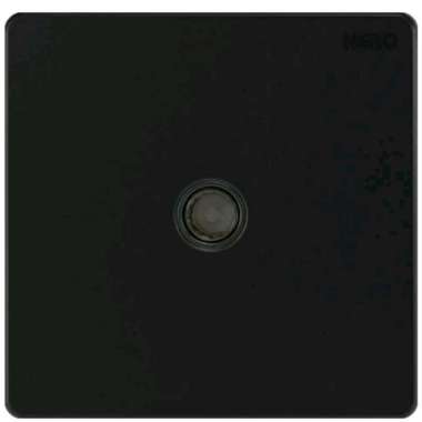STOP KONTAK TV OUTLET NERO CASA X2TV hitam
