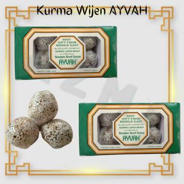 Kurma Lapis Wijen isi 6 Coklat Kurma Al Hadi - Bin Afif Kemasan BOX Original