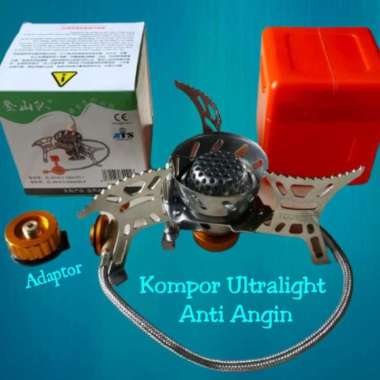 Kompor Lipat Ultralight Anti Angin Kompor Camping Premium Windproof
