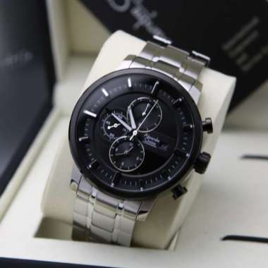 Jam Tangan Pria ALEXANDRE CHRISTIE Original AC 6323 MC Garansi Resmi 1 Tahun SILVER BLACK