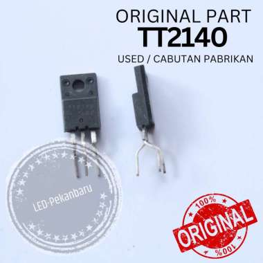 TRANSISTOR HORIZONTAL TT2140 TT 2140 TR POWER DUMPER CABUTAN ORIGINAL