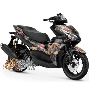 Decal Sticker Variasi Full body Old - New Aerox 155 One Piece Cooper OLD AEROX