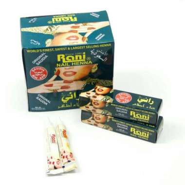 Rani Nail Henna Original 6 gram Since 1981 | Kutek Halal Muslimah | Pacar  Kuku Halal | Pacar Kuku Arab | Lazada Indonesia