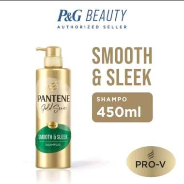 Promo Harga PANTENE Gold Shampoo Smooth & Sleek 450 ml - Blibli