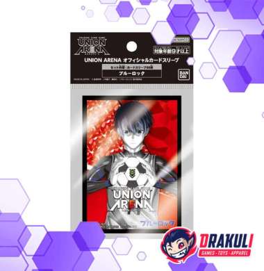 TCG Union Arena Official Card Sleeve Blue Lock