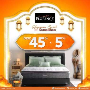 Florence Siena Kasur Spring Bed Matras with 27 cm Mattrass Thickness 160x200 - Matras Only