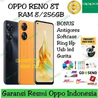 OPPO RENO 8T RAM 8/256GB GARANSI RESMI OPPO INDONESIA