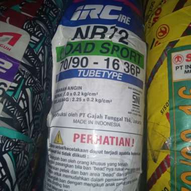 Ban luar standar depan motor Nouvo Skywave pelek 16 IRC 70 90 ring 16