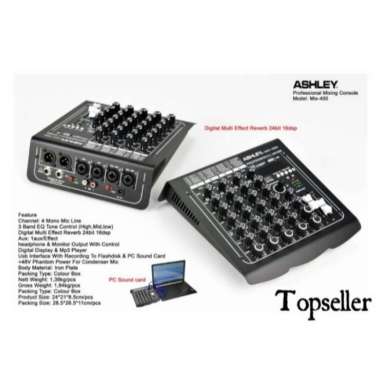 Mixer Ashley 4 Channel Mix-400 Original Multicolor