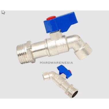HPP Kran Air Besi 1/2 Inci Keran Tembok Taman / Kran Model Onda 1/2