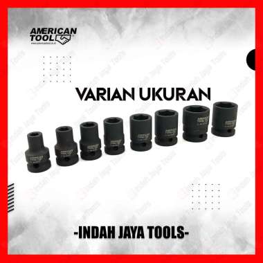 AMERICAN TOOL Mata Sok IMPACT PENDEK 8 10 12 14 17 19 21 22 mm Shock 8 MM