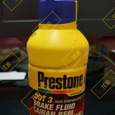 Minyak Rem Prestone Dot 3 Biru 300 ml Multicolor