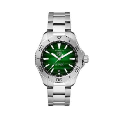 TAG Heuer Aquaracer 40 - WBP2115.BA0627 Professional 200 Automatic Steel Green Metallics,Green