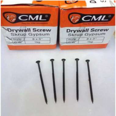 CAMEL Sekrup Gipsum 8x3 / Sekrup Gipsum 3 inch/ Sekrup Gipsum 7.5cm Per Box
