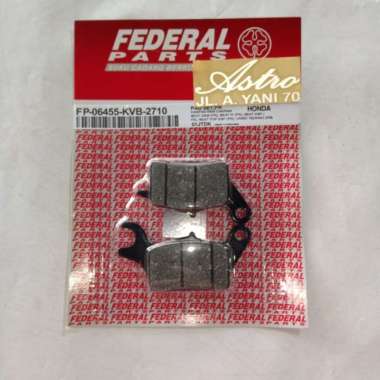 Kampas Rem Cakram Depan / Dispad Federal Honda Vario Techno Beat Fi Multicolor