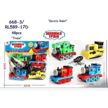 Mainan Kereta Thomas Train / Kereta Api Figure / Mini Figure / Train Set / Die Cast Kereta Api Besi