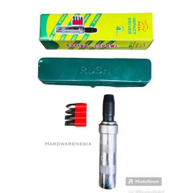 RUSH / VESSEL Obeng Ketok / Impact Driver / Impact Screwdriver 5 PCS