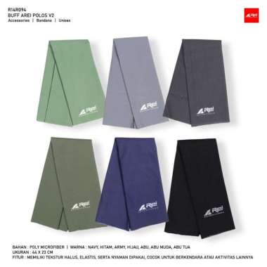 Buff Bandana Arei Polos V2 Arei Outdoorgear ABU