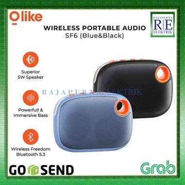 Olike Speaker Bluetooth Portable wireless USB SF6 ORIGINAL Blue