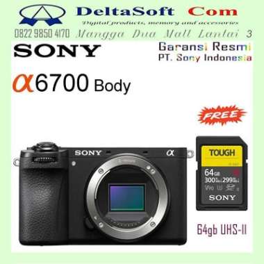 Sony A6700 / Sony Alpha 6700 / A6700 Body Mirrorless Camera A6700+18-105
