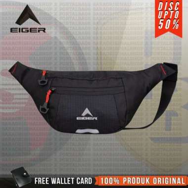Eiger Gradient L Waistbag Tas Selempang pria Original