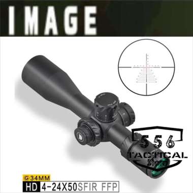 Telescope Discovery HD 4-24x50 SFIR FFP - - HITAM