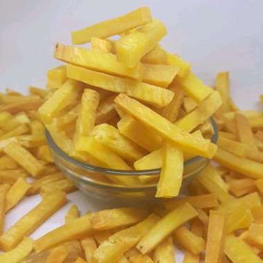 Stik Sukun Mentega Gurih - 250gr / Stick Sukun Kuning Goreng Renyah