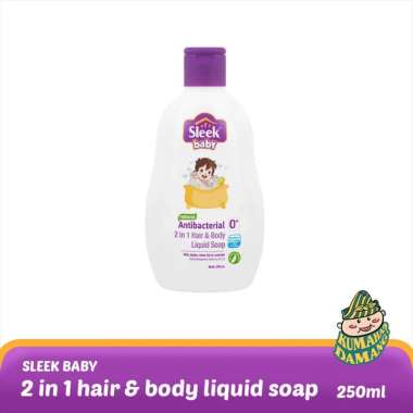 SLEEK BABY 2in 1 Hair & Body Liquid Soap 250mL