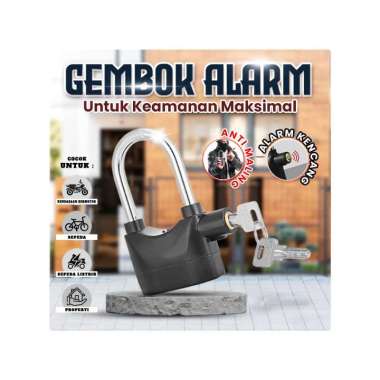 Goto Spectra Kunci Gembok Alarm Cakram Sepeda Motor Pagar Anti Maling