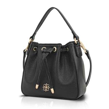 Tas Bahu Les Catino Clemira Drawstring Black
