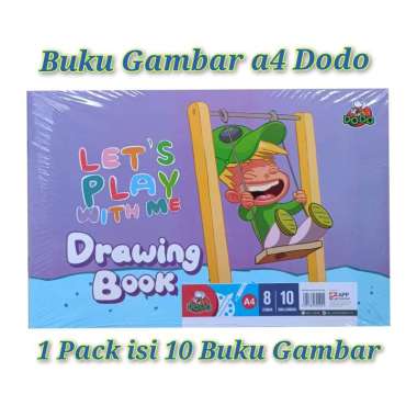 Buku gambar a4 Dodo 1 pack isi 10 buku gambar Buku gambar a4 Dodo